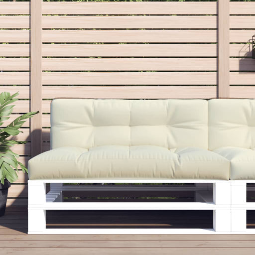 Pernă de paleți, crem, 120x40x12 cm, material textil - WALTI WALTI