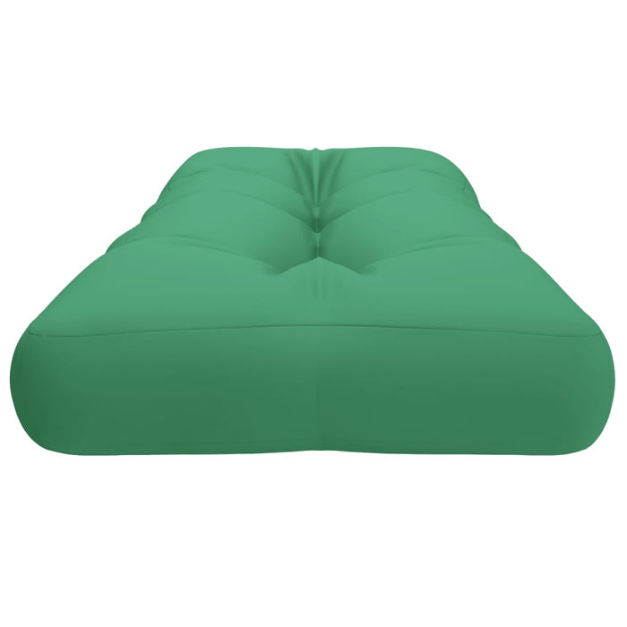 Pernă de paleți, verde, 120x40x12 cm, material textil WALTI