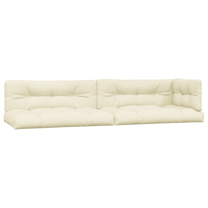 Perne de paleți, 5 buc., crem, material textil - WALTI WALTI
