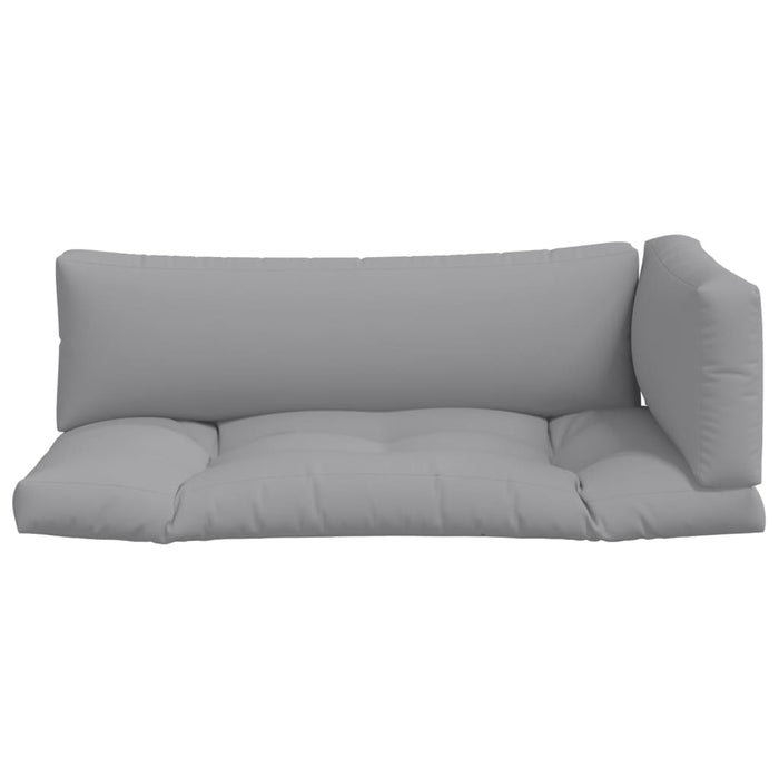 Perne de paleți, 3 buc., gri, material textil WALTI