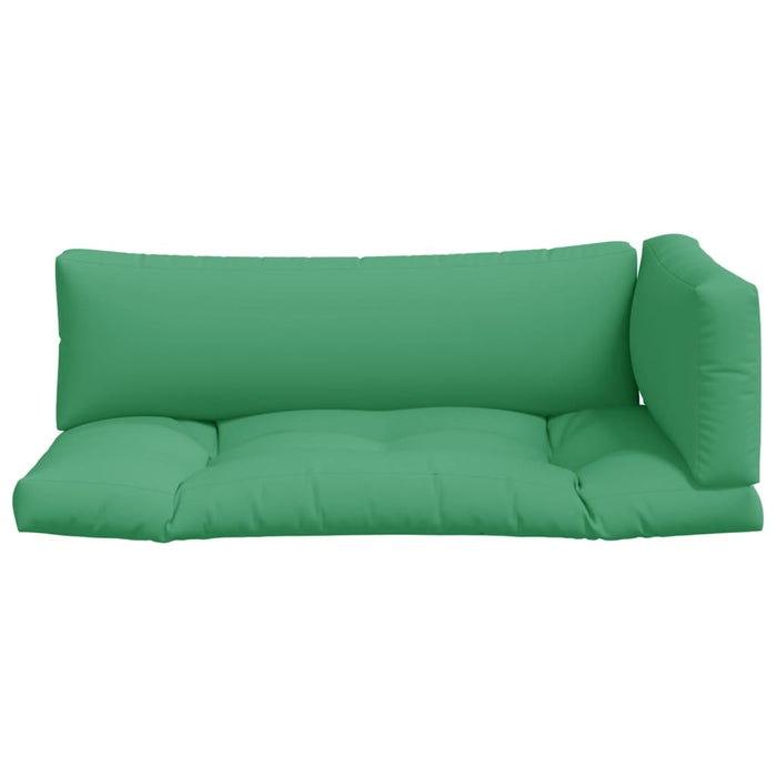 Perne de paleți, 3 buc, verde, material textil - WALTI WALTI