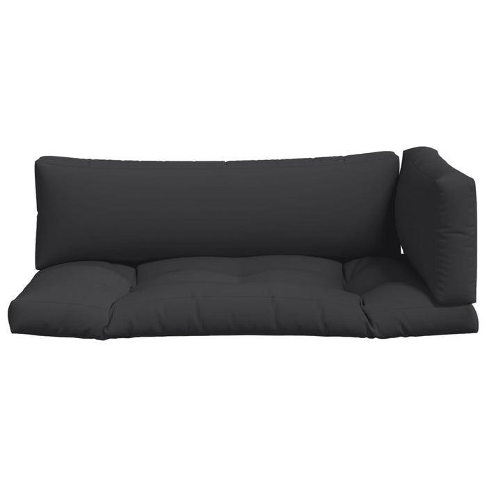 Perne de paleți, 3 buc., negru, material textil WALTI