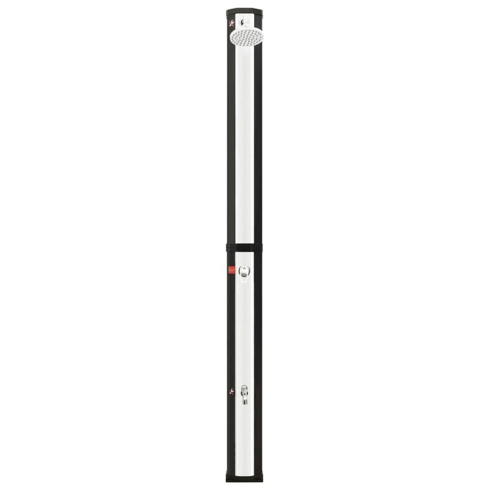 Duș solar de exterior cu cap de duș și robinet, 35 L - WALTI WALTI
