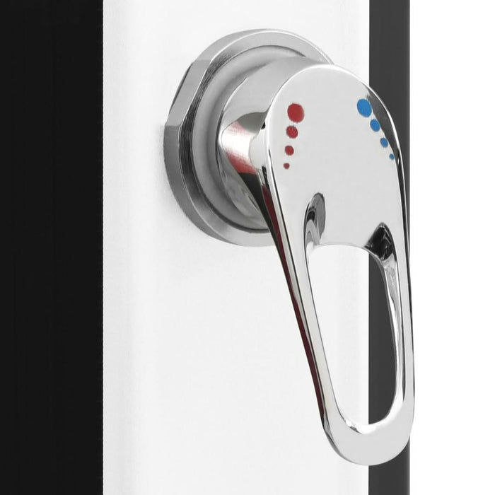 Duș solar de exterior cu cap de duș și robinet, 35 L - WALTI WALTI