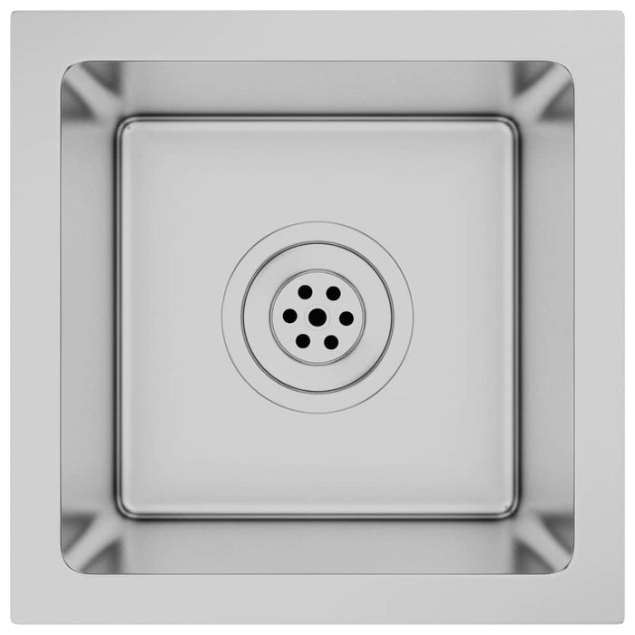 Chiuvetă de bucătărie lucrată manual, oțel inoxidabil - WALTI WALTI