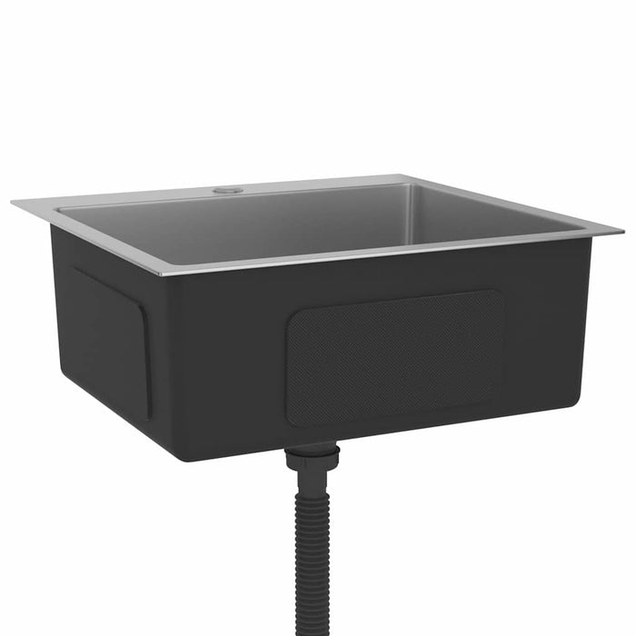 Chiuvetă de bucătărie lucrată manual, oțel inoxidabil - WALTI WALTI