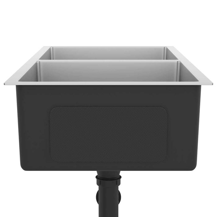 Chiuvetă de bucătărie lucrată manual, oțel inoxidabil - WALTI WALTI