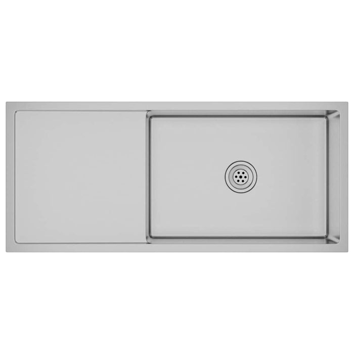 Chiuvetă de bucătărie lucrată manual, oțel inoxidabil - WALTI WALTI