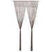 Perdea macrame, gri taupe,140 x 240 cm, bumbac - WALTI WALTI