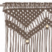 Perdea macrame, gri taupe,140 x 240 cm, bumbac - WALTI WALTI