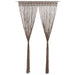 Perdea macrame, gri taupe,140 x 240 cm, bumbac - WALTI WALTI