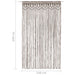 Perdea macrame, gri taupe,140 x 240 cm, bumbac - WALTI WALTI