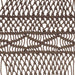 Perdea macrame, gri taupe,140 x 240 cm, bumbac - WALTI WALTI