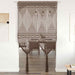 Perdea macrame, gri taupe,140 x 240 cm, bumbac - WALTI WALTI