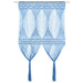 Perdea macrame, albastru, 140 x 240 cm, bumbac - WALTI WALTI