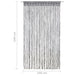 Perdea macrame, antracit, 140 x 240 cm, bumbac - WALTI WALTI