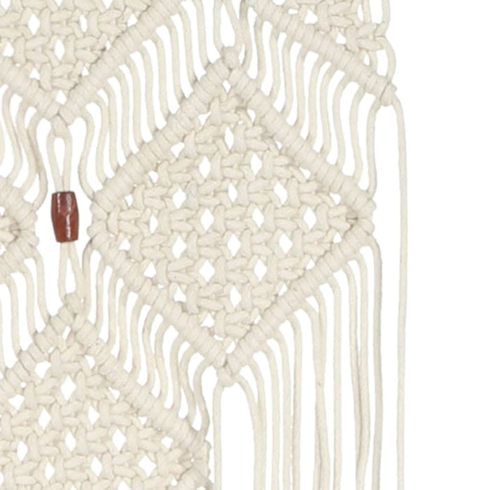 Cuier de perete din macrame, 40x80, bumbac - WALTI WALTI