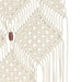Cuier de perete din macrame, 40x80, bumbac - WALTI WALTI