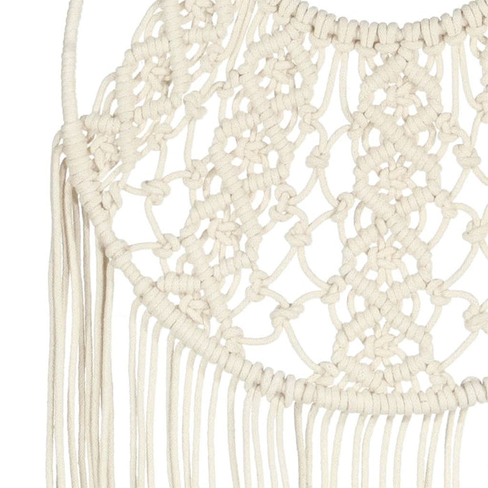 Cuier de perete din macrame, 40x80, bumbac - WALTI WALTI