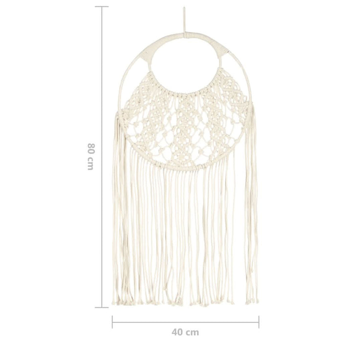 Cuier de perete din macrame, 40x80, bumbac - WALTI WALTI
