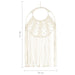 Cuier de perete din macrame, 40x80, bumbac - WALTI WALTI
