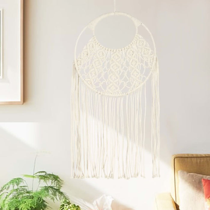 Cuier de perete din macrame, 40x80, bumbac - WALTI WALTI