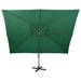 Umbrelă în consolă cu înveliș dublu, verde, 400x300 cm - WALTI WALTI