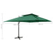 Umbrelă în consolă cu înveliș dublu, verde, 400x300 cm - WALTI WALTI