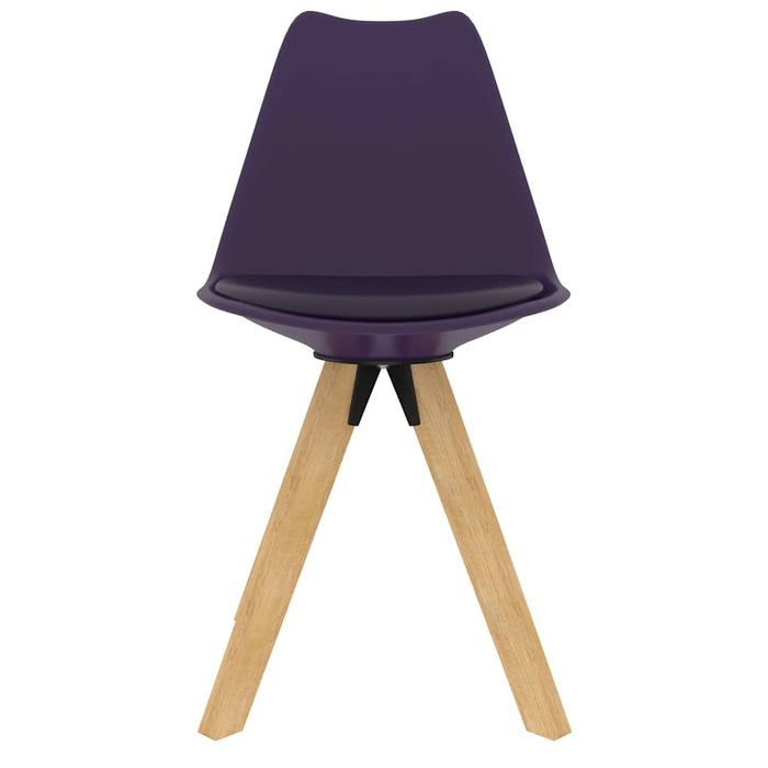 Scaune de bucătărie, 6 buc., violet WALTI