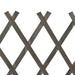 Gard cu zăbrele de grădină, gri, 120x90 cm, lemn masiv de brad - WALTI WALTI