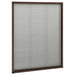 Plasă insecte plisse pentru ferestre, maro, 80x100 cm, aluminiu - WALTI WALTI