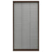 Plasă insecte plisse pentru ferestre, maro, 80x160 cm, aluminiu - WALTI WALTI