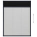 Plasă insecte plisse de ferestre, antracit, 60x80 cm, aluminiu - WALTI WALTI