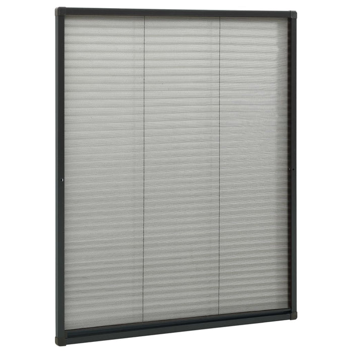 Ecran insecte pentru ferestre, antracit, 80x100 cm, aluminiu - WALTI WALTI