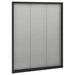 Ecran insecte pentru ferestre, antracit, 80x100 cm, aluminiu - WALTI WALTI