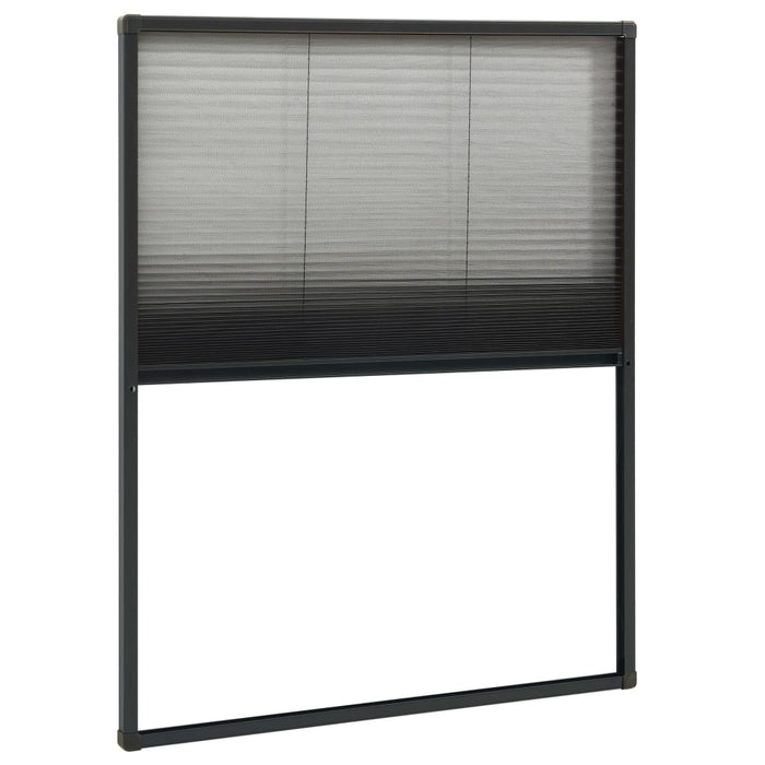 Ecran insecte pentru ferestre, antracit, 80x100 cm, aluminiu - WALTI WALTI