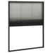 Ecran insecte pentru ferestre, antracit, 80x100 cm, aluminiu - WALTI WALTI