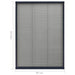Plasă insecte plisse de ferestre, antracit, 80x120 cm, aluminiu - WALTI WALTI