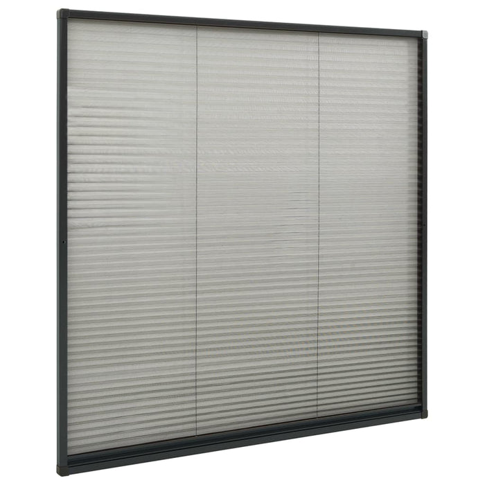Ecran insecte pentru ferestre, antracit, 120x120 cm, aluminiu - WALTI WALTI