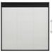 Ecran insecte pentru ferestre, antracit, 120x120 cm, aluminiu - WALTI WALTI