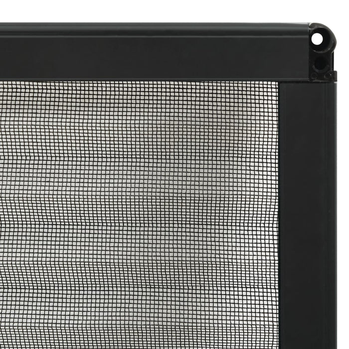 Ecran insecte pentru ferestre, antracit, 120x120 cm, aluminiu - WALTI WALTI