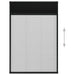 Plasă insecte plisse pentru ferestre antracit 80x160cm aluminiu - WALTI WALTI
