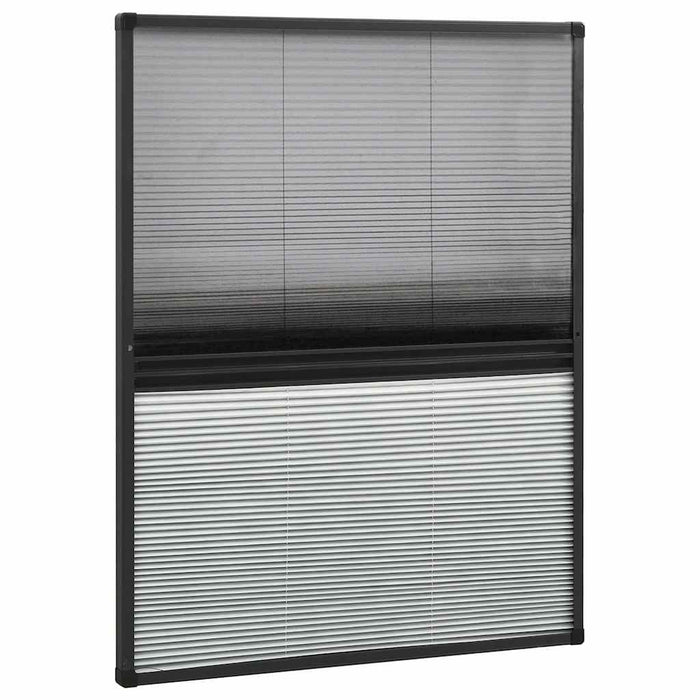 Plasă insecte pentru ferestre, 80x100 cm, aluminiu, cu umbrar - WALTI WALTI