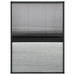 Ecran insecte pentru ferestre, cu umbrar, 80x120 cm, aluminiu - WALTI WALTI