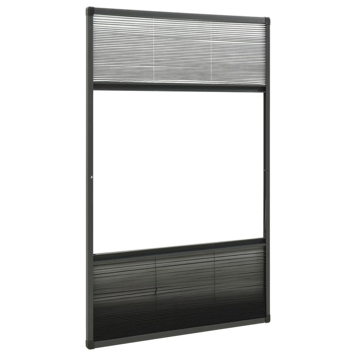 Ecran insecte pentru ferestre, cu umbrar, 80x160 cm, aluminiu - WALTI WALTI