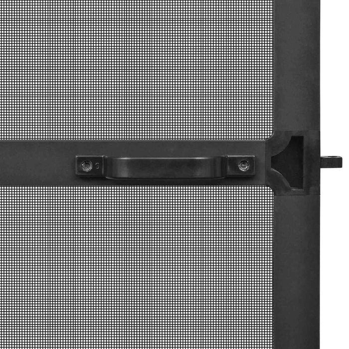 Ecran pentru Insecte cu Hinge Antracit și negru 100 x 215 cm - WALTI WALTI