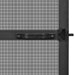 Ecran pentru Insecte cu Hinge Antracit și negru 100 x 215 cm - WALTI WALTI