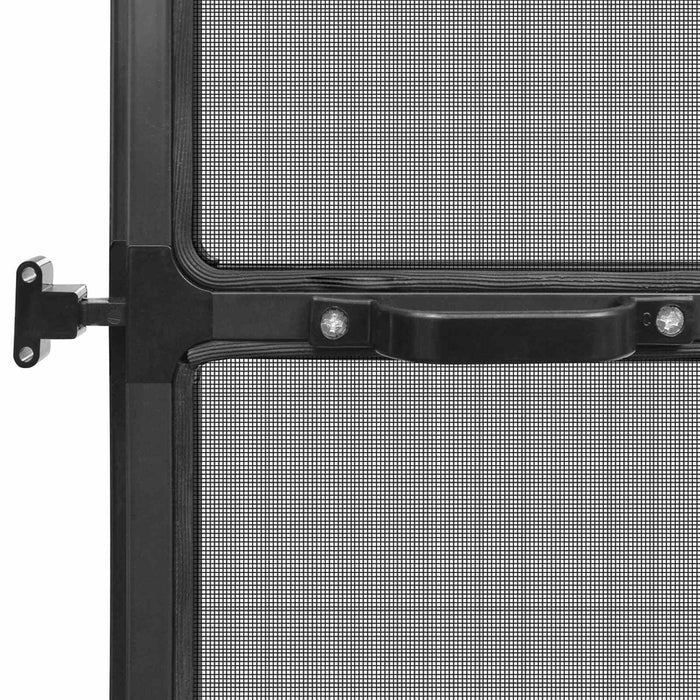 Ecran pentru Insecte cu Hinge Antracit și negru 120 x 240 cm - WALTI WALTI