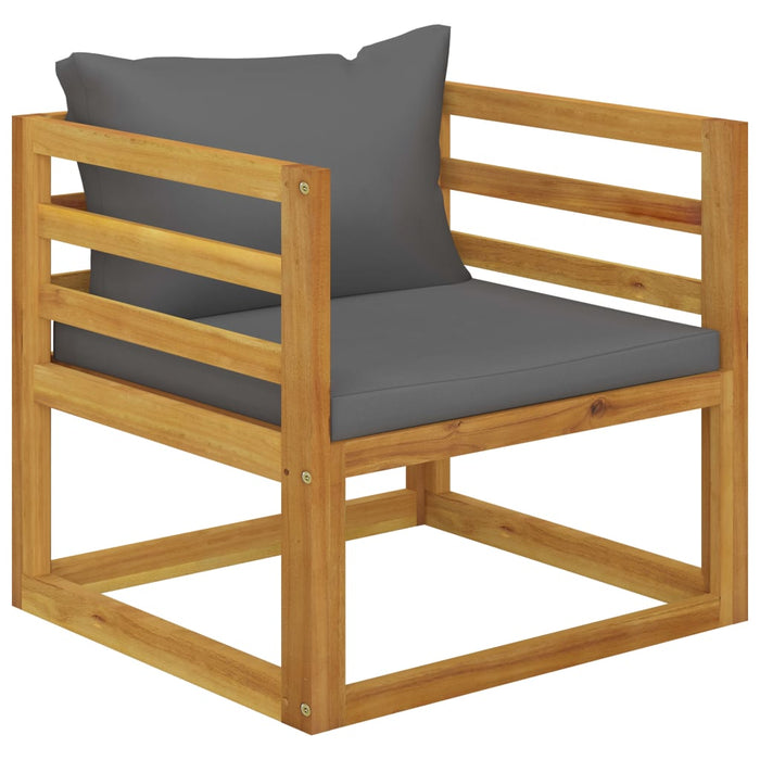 Set mobilier grădină cu perne, 8 piese, lemn masiv acacia - WALTI WALTI
