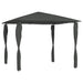 Pavilion cu huse pentru stâlpi, antracit, 3x3x2,6 m, 160 g/m² - WALTI WALTI
